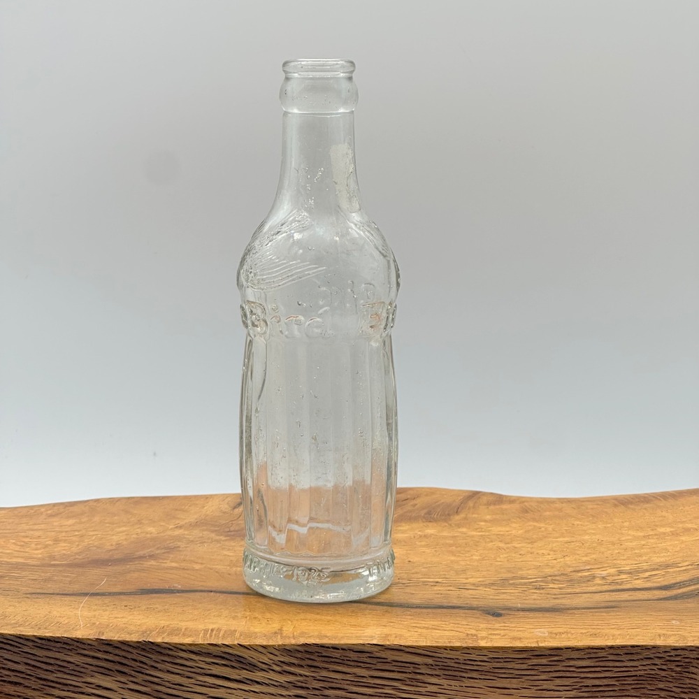 Blue Bird Soda Bottle (Heavy Glass) US Pat Off 6 fl oz Pat Apr 14 1925
